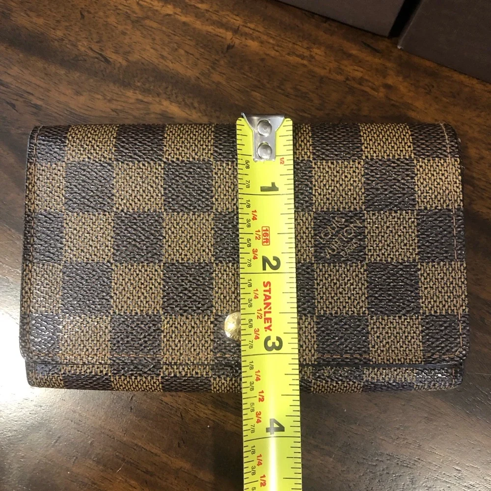 LOUIS VUITTON Damier Ebene Bifold Wallet CA0052 Spain